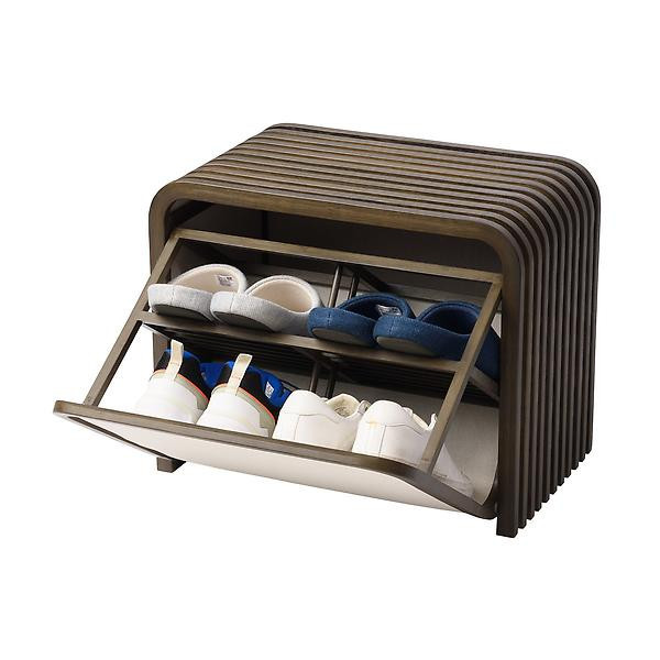 Gudee Tolin Shoe Storage Bench | The Container Store