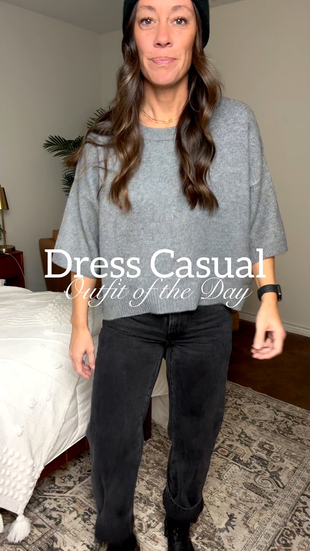 I love having staple pieces in my wardrobe. So I’m going to share some of my favorite for the winter. 

One a great dark or black wash denim. 👖These Levi’s jeans are rigid, great quality, and straight leg. 

A go to boot 🥾 starting with these Dr. Martens. I love the soft leather at the top so they don’t bother my ankles and they can be worn unlaced for that slouchy look. 

Next, a Carhartt beanie. I love all the color options, and they are so cute with so many outfits from casual to comfortable. 

Finally, a good neutral sweater, and short sleeve as well. This one is such a great boxy fit, and I love the short sleeve length and how it hits on my elbows. 

📏Wearing a size large in the top, jeans a size 27. Boots size 6. I wear normally a size 6.5, but once these boots are worn in they loosen up. 

Weight 130lbs, Height 5’5"

#LTKFindsUnder50 #LTKootd #LTKSaleAlert