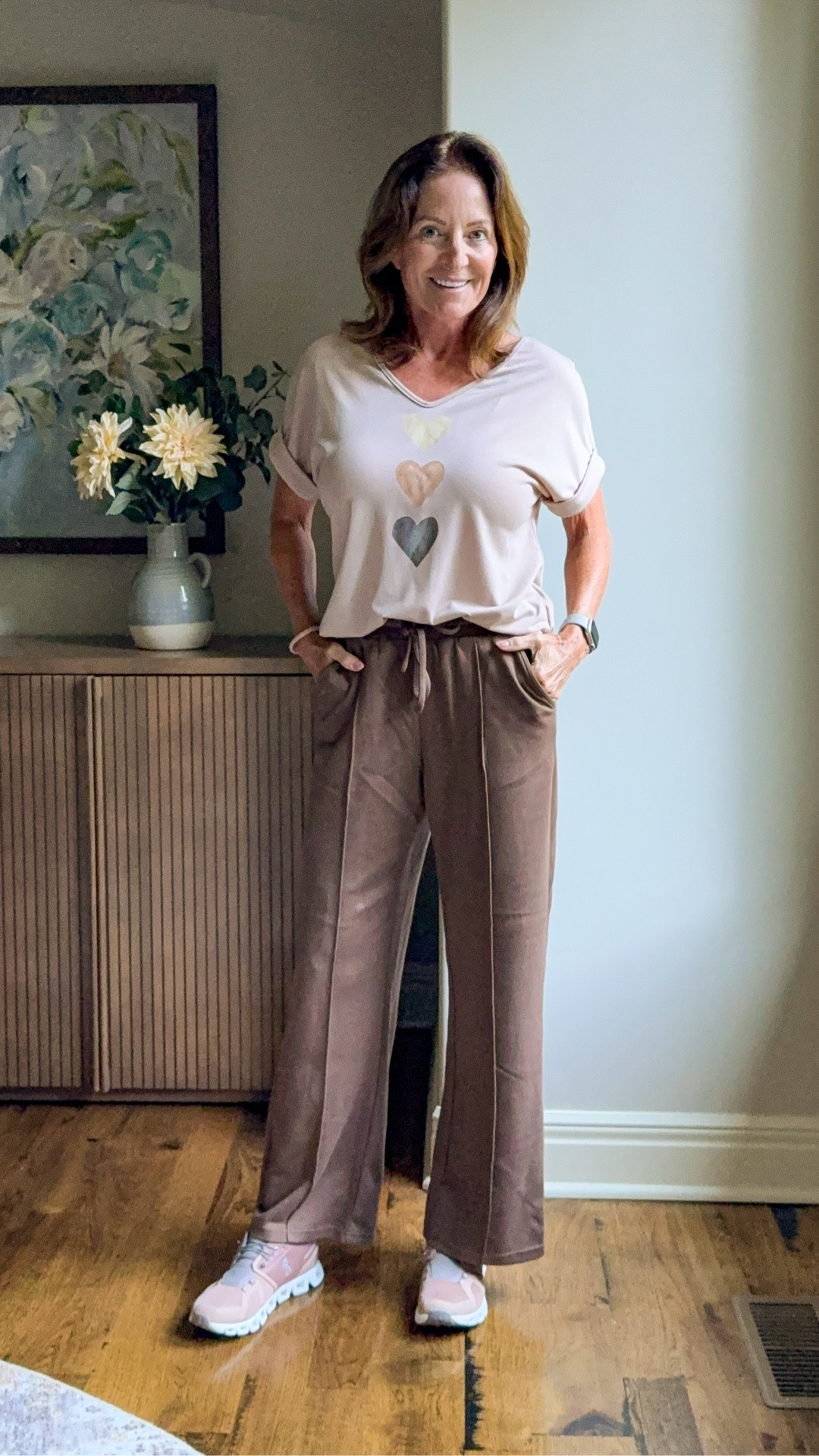 A steady, relaxed approach shines when the right layering connects essentials. The top and bottoms feel like a confident pair.

#joggersforwomen #casualoutfit #oversizedtop

#LTKootd #LTKmorningroutine