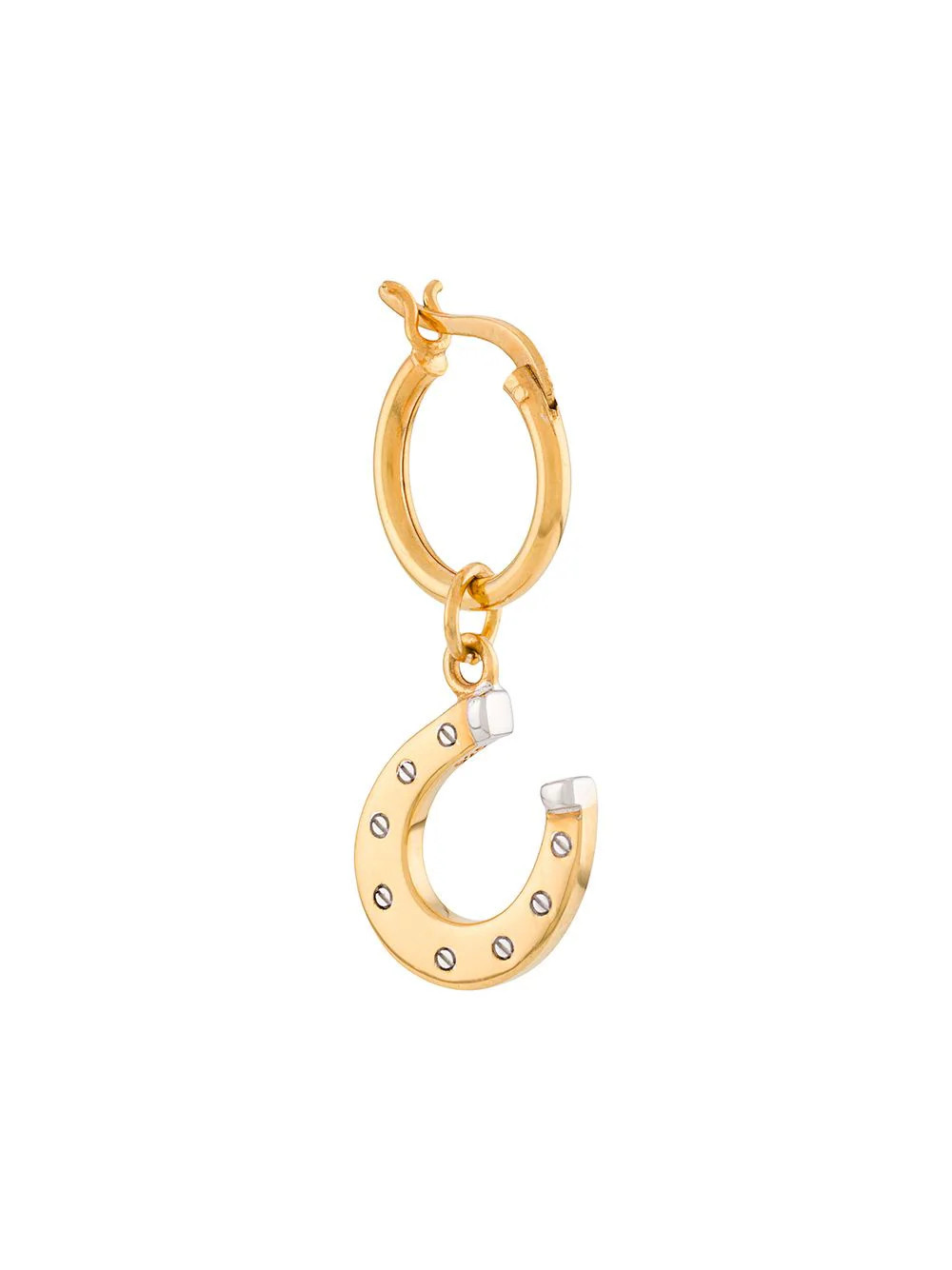 True Rocks horseshoe earring - Gold | Farfetch Global
