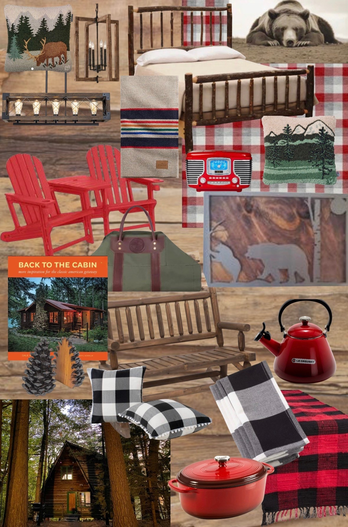 Northwoods Cabin Decor Mood Board | Rustic Lake House Ideas + Cozy Lodge Style Finds

#LTKSeasonal #LTKTravel #LTKHome