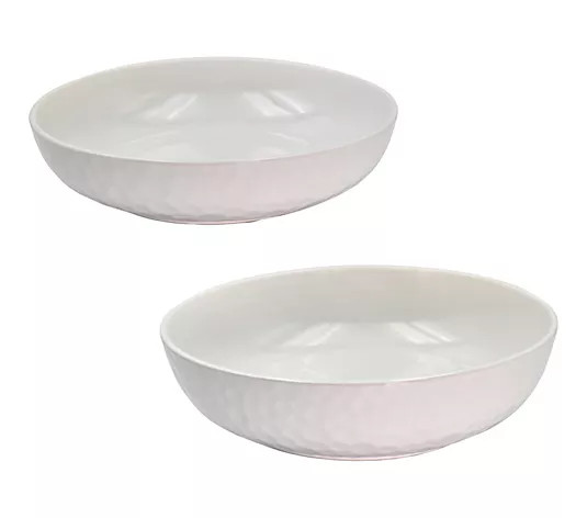 Temp-tations Thanks & Giving 3-qt and 4-qt Shallow Bowl Set - QVC.com | QVC
