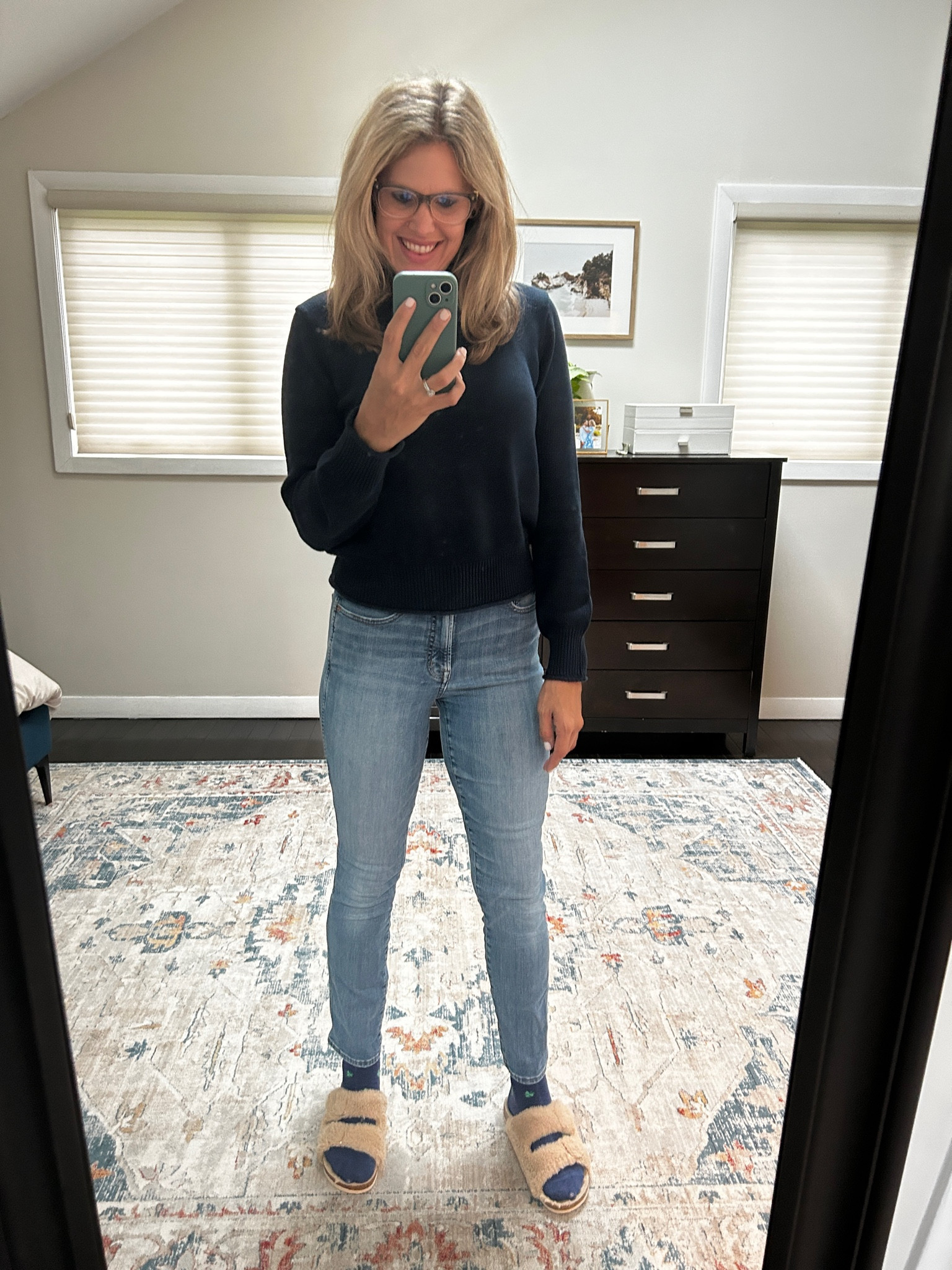 Rainy day work from home cozy outfit  

#LTKfindsunder100 #LTKshoecrush #LTKSeasonal
