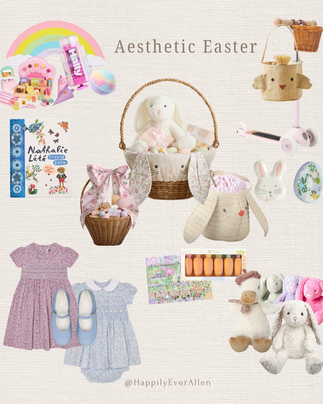 Easter, Easter baskets, aesthetic Easter baskets, Easter dress, Easter basket stuffers, bunny, bunnies, girls toys, Easter toys, aesthetic Easter toys

#LTKFindsUnder100 #LTKKids #LTKFindsUnder50