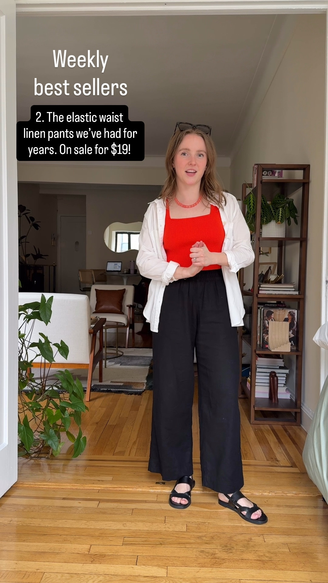 $19 elastic waist linen pants we’ve owned for 4 years. Wearing xs petite I’m 5ft 2 117 lbs

#LTKPetite #LTKSaleAlert