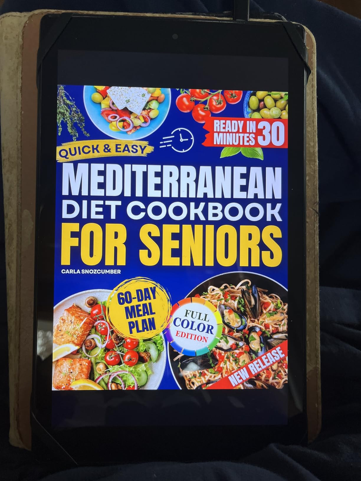 Super Simple Mediterranean Diet Cookbook for Seniors: Eat Healthy, Support Longevity & Control Weight — Your Complete Science-Backed Guide with Easy, Delicious Recipes Anyone Can Make! | Amazon (US)