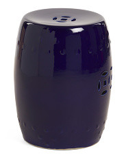 13x17 Porcelain Decorative Stool | Marshalls