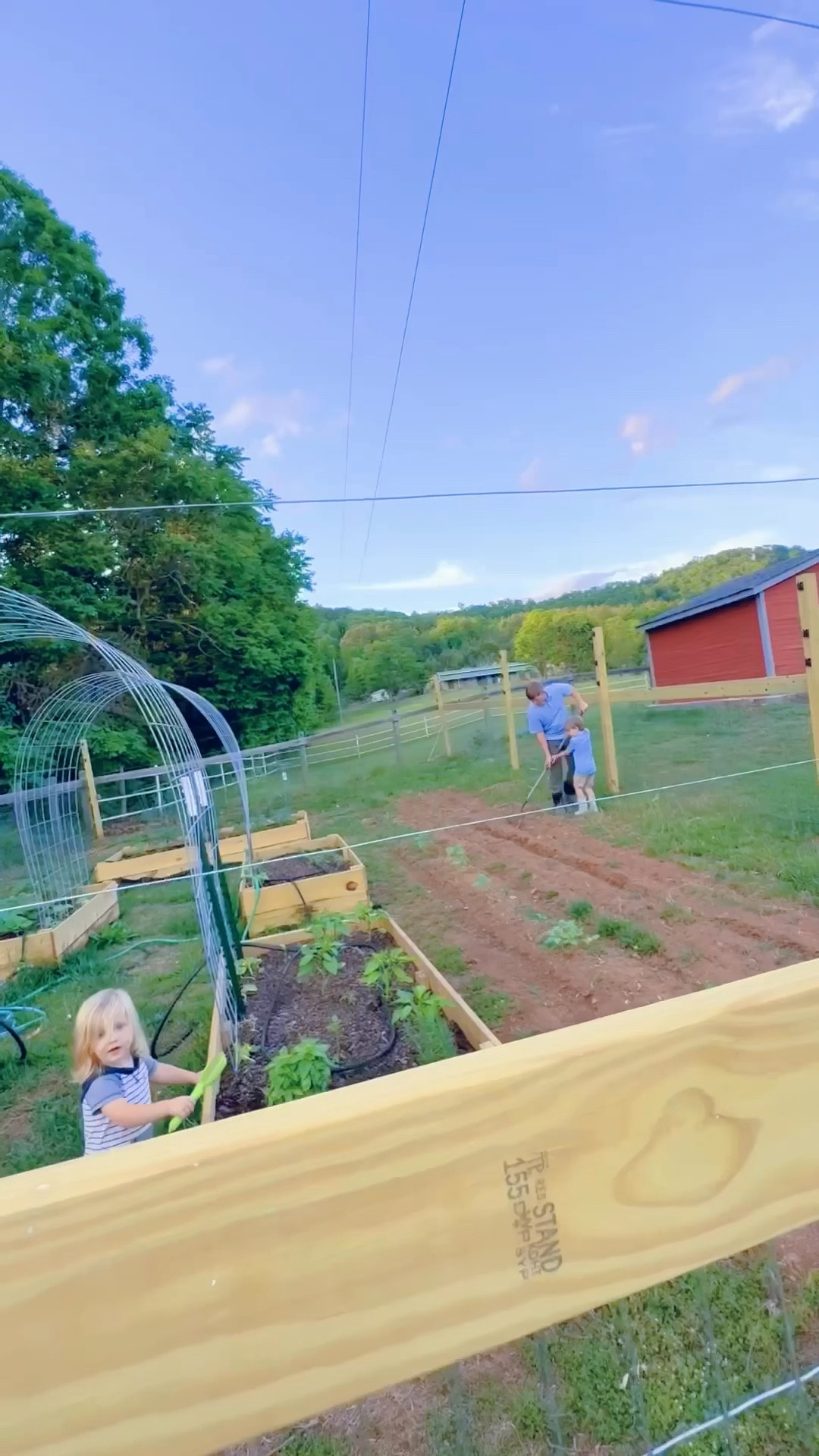 Nothing better than sunset evenings out on the farm 👩‍🌾🌾🌅🪴🪏

#LTKKids #LTKHome
