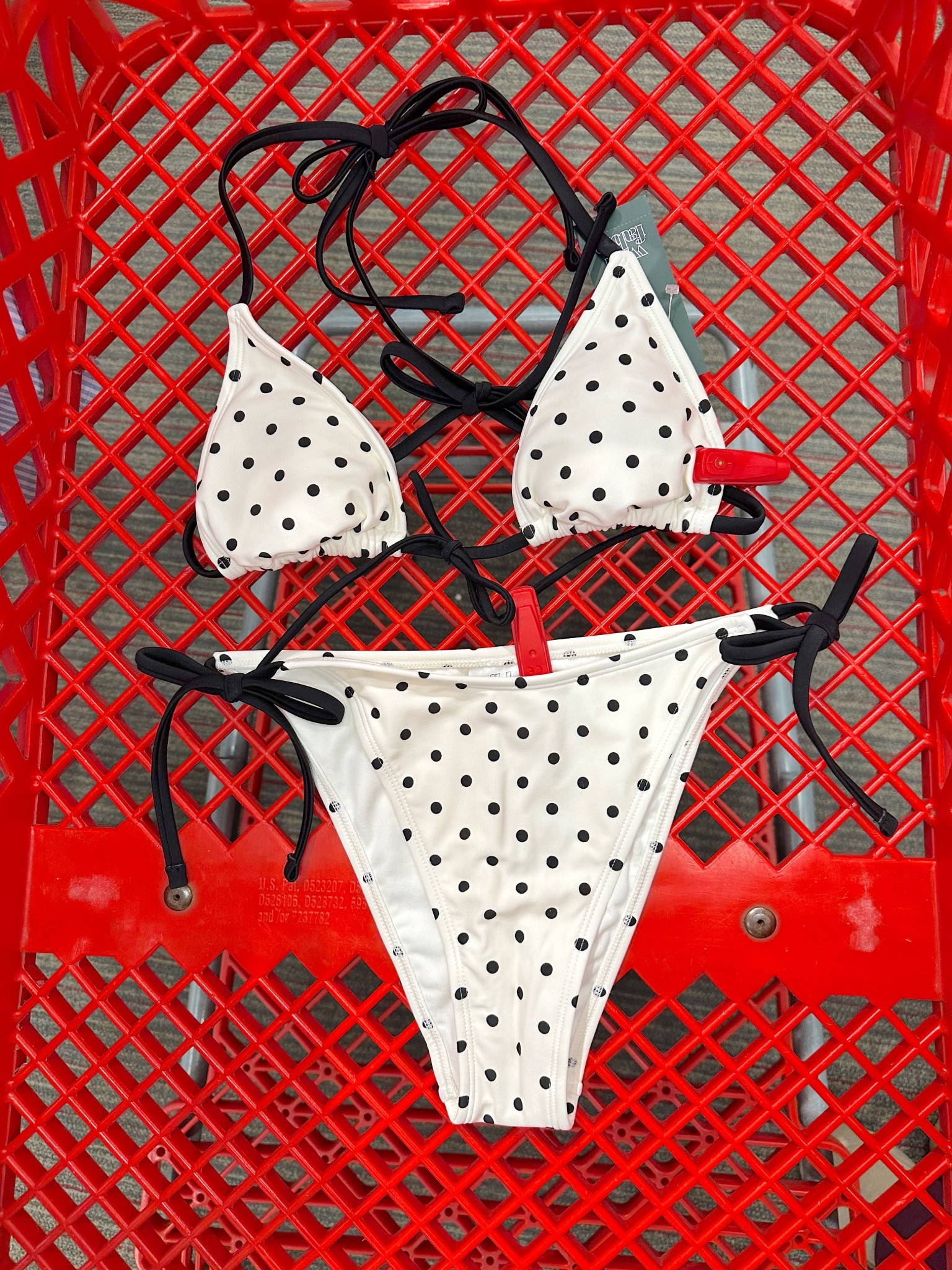 New women’s polka dot swim!!🖤