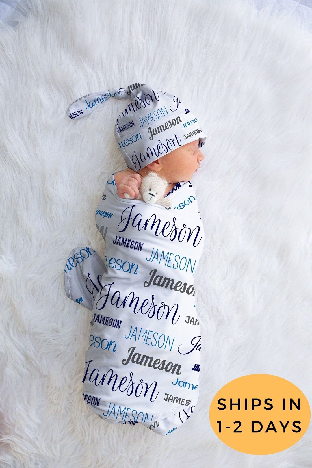 Baby Name Swaddle Boy, Baby Blankets Name Swaddle Personalized, Newborn Swaddle Set Boy, Infant N... | Etsy (US)