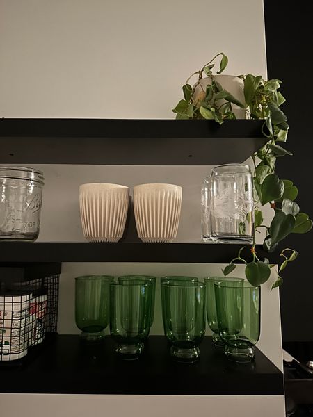 Open shelves I love looking at 🥰 

#LTKhome