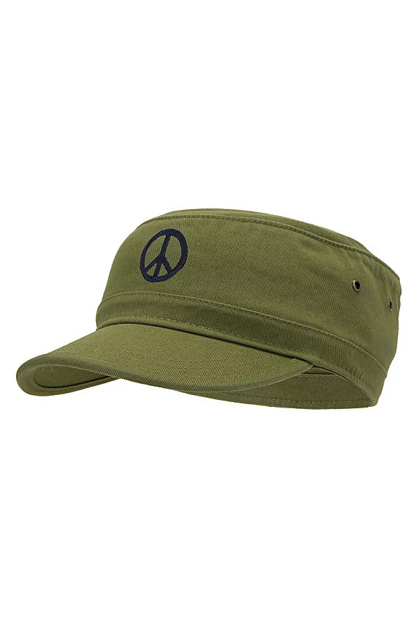 HippieShop Embroidered Peace Army Cap | Free People (Global - UK&FR Excluded)