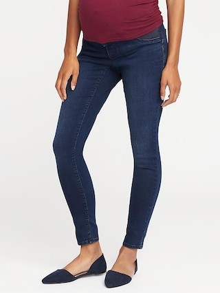 Maternity Side-Panel Rockstar Skinny Jeans | Old Navy US