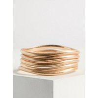 Wavy Bangle Set in Gold | Torrid (US & Canada)
