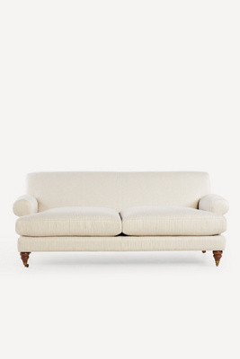 Sorrento Stripe Willoughby Two-Cushion Sofa | Anthropologie (US)