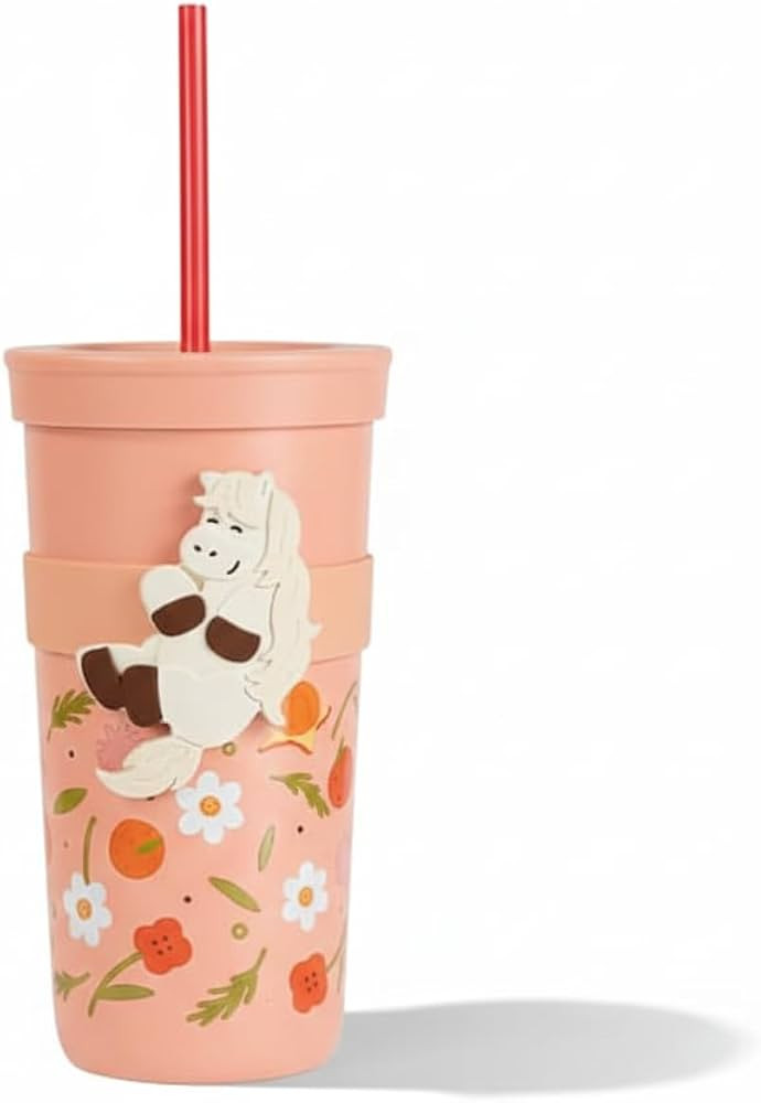 Starbucks Cold Cup 20 oz Year of the Horse Design | Reusable Straw Cup Festive Limited-Edition Dr... | Amazon (US)