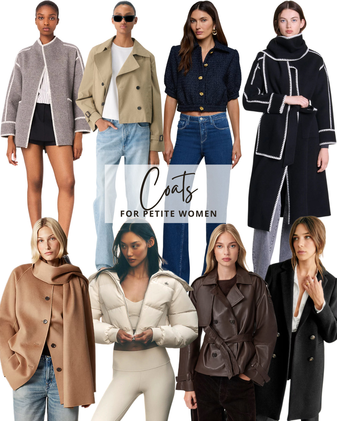 Coats and jackets that look great on petite women 

 #LTKSeasonal #LTKOver40 #LTKPetite