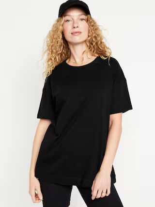 Oversized EveryWear Tunic T-Shirt | Old Navy (US)