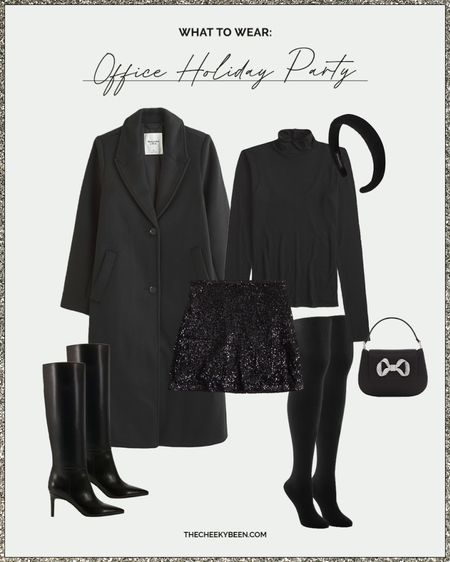 What to wear to an office holiday party! 

Holiday party outfit. Christmas outfit. Holiday outfits. Christmas party outfit. The cheeky been. 

#LTKparties #LTKfindsunder100 #LTKHoliday