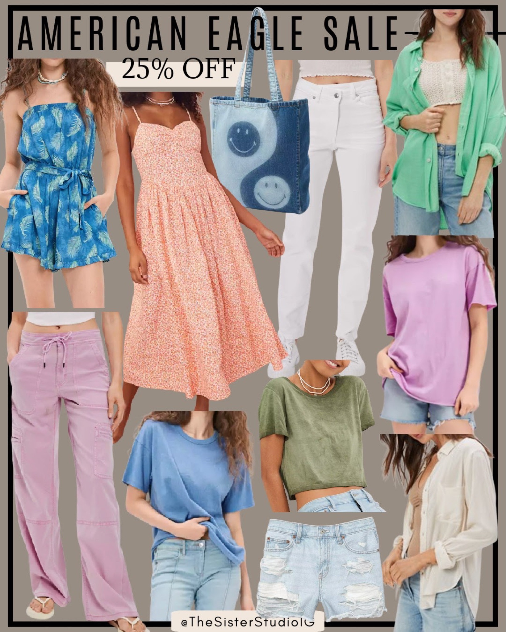 Code: AELTK25

American Eagle 25% off sale!

#LTKstyletip #LTKSale #LTKsalealert