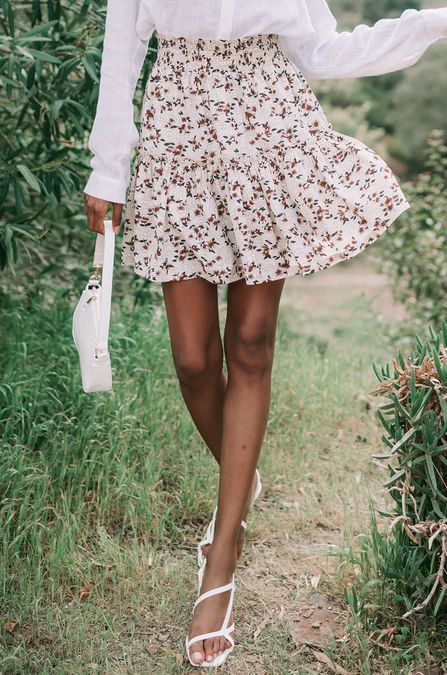 Georgina Floral Skirt | Amaryllis Apparel