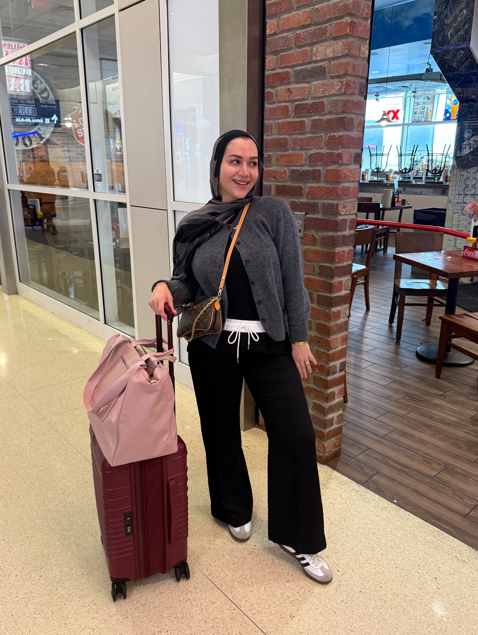 Travel fit with my fav carry on luggage & bag!!

#LTKItBag #LTKStyleTip #LTKTravel