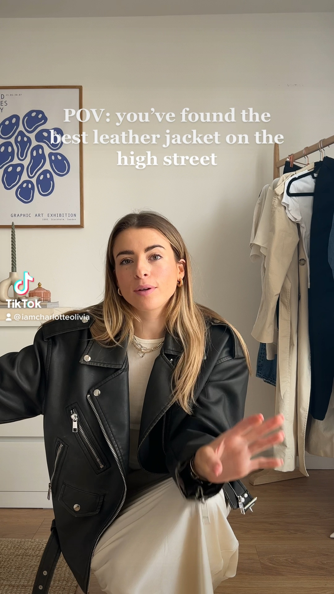Amalia biker jacket - Gina Tricot curated on LTK
