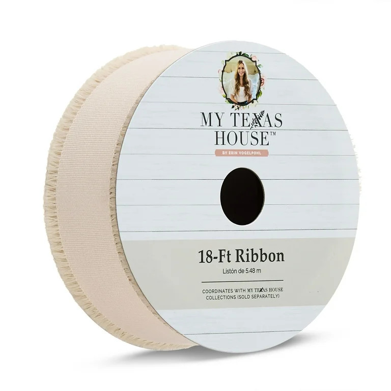 My Texas House Light Pink Easter Ribbon, 18 ft | Walmart (US)