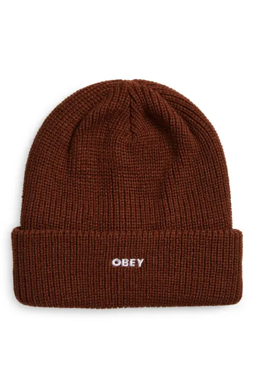 Obey Future Beanie in Sepia at Nordstrom | Nordstrom
