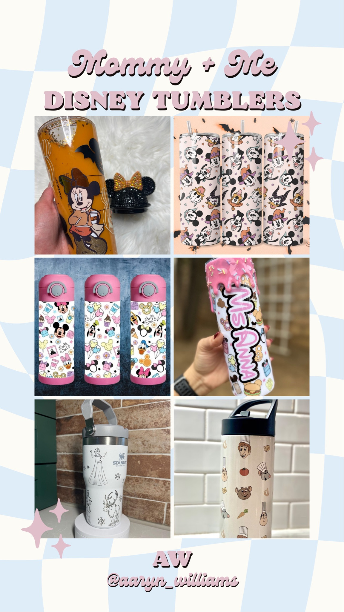 Mommy and me Disney tumblers! Perfect for staying hydrated in the parks 🫶🏻💖

#LTKtravel #LTKActive #LTKkids