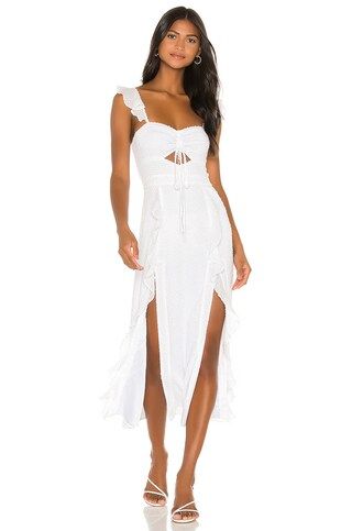 Song of Style Maven Dress in White from Revolve.com | Revolve Clothing (Global)
