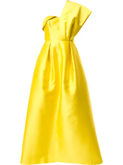 Clara one-shoulder gown | Farfetch (US)