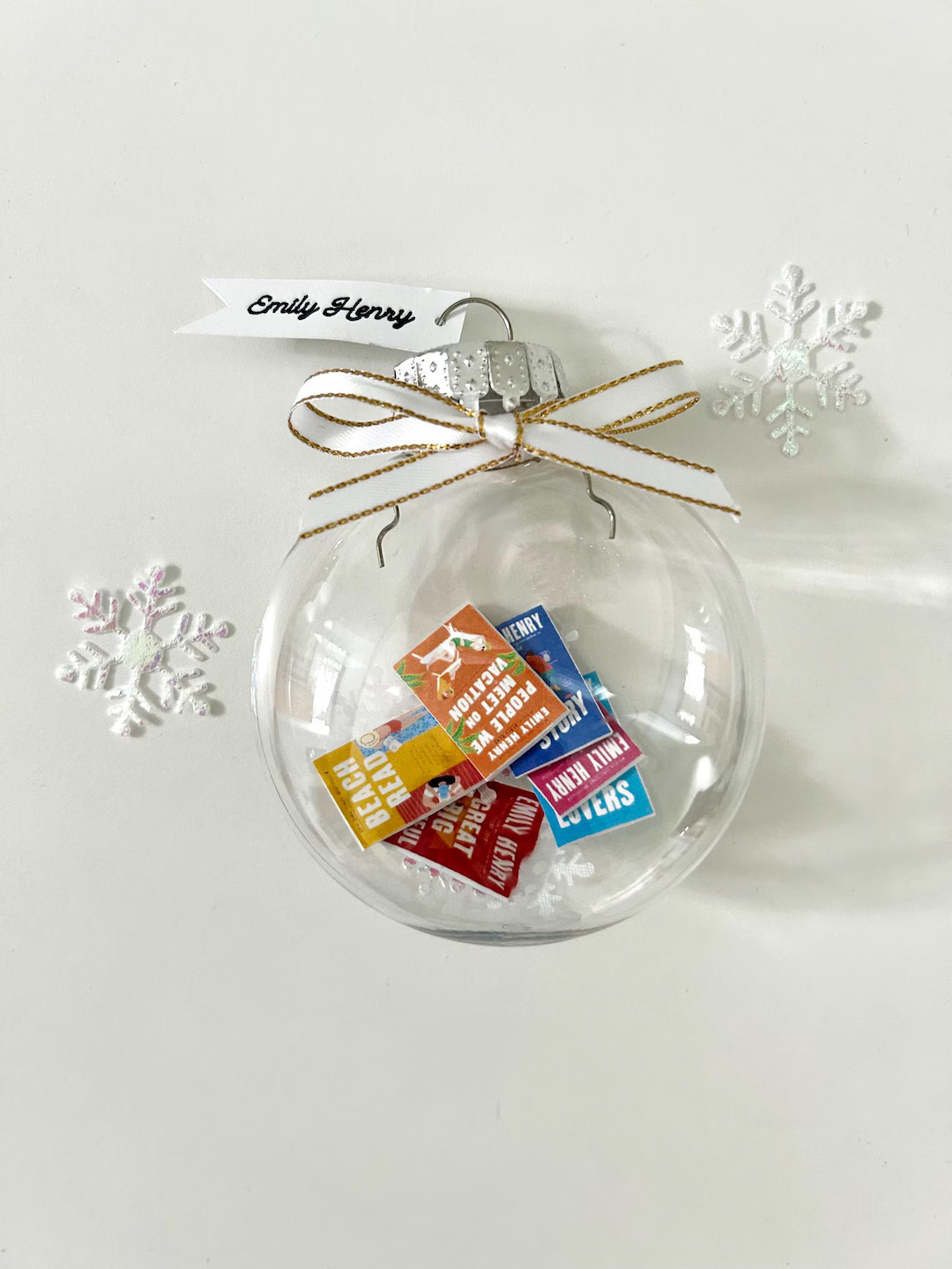 Emily Henry Book Ornament - Etsy | Etsy (US)