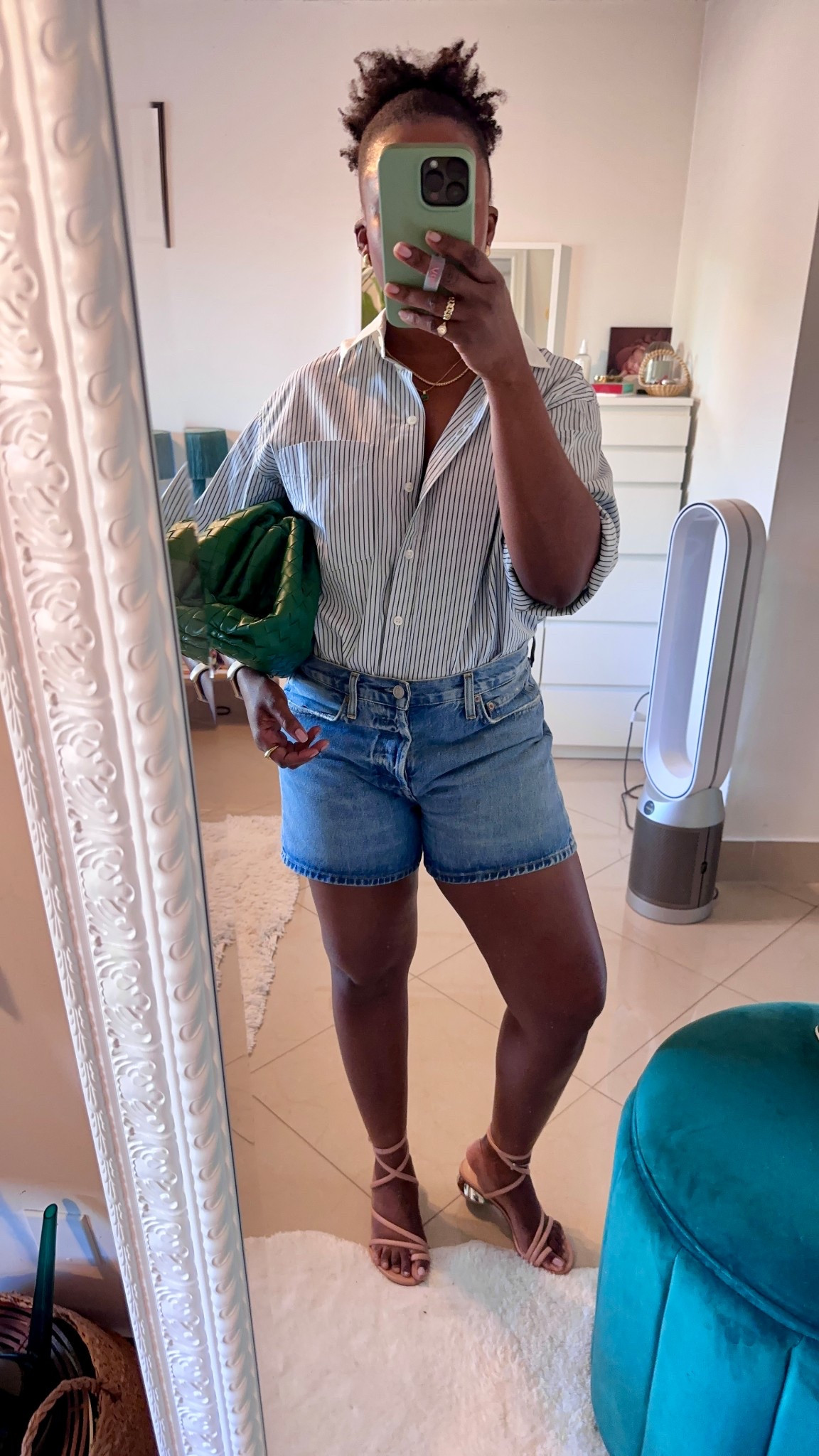 Summer going out outfit with denim shorts

#LTKSeasonal #LTKOver40 #LTKStyleTip