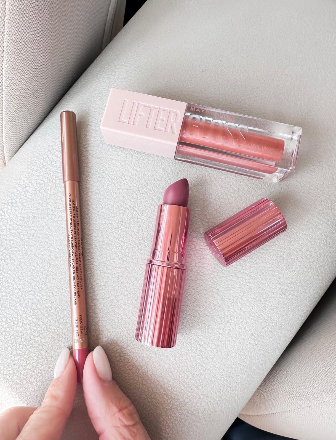 These rosy lip shades are so pretty for fall. I love pairing a deeper liner with a soft lipstick and glossy finish for an everyday lip that adds color without feeling too heavy.

fall lip combo, pink lipstick, rosy lipstick, lip liner, lip gloss, everyday lip combo, fall makeup, beauty favorites, makeup finds, neutral pink lip, everyday makeup, HauteandHumid

#LTKgrwm #LTKBeauty #LTKOver40