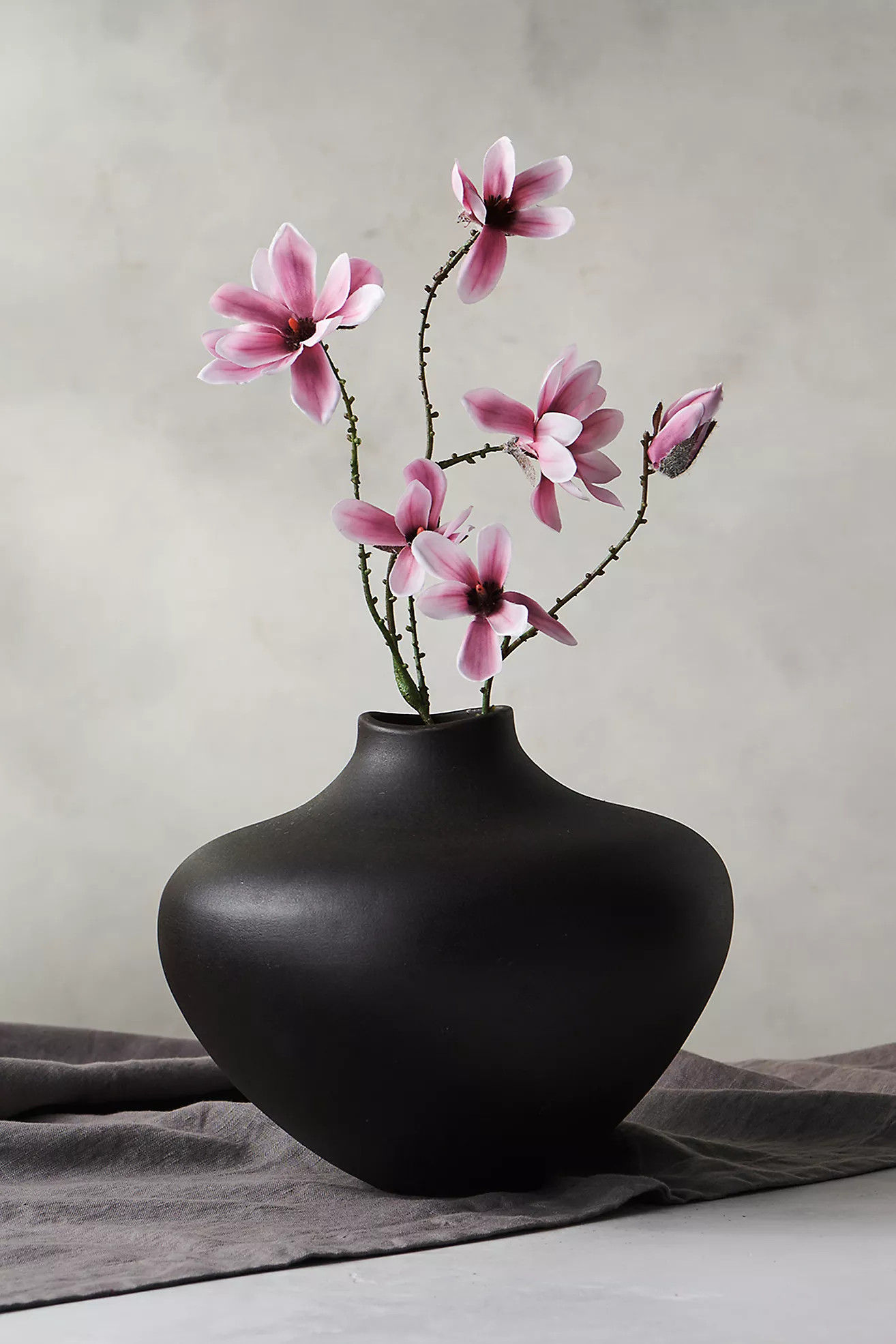 Faux Magnolia Spray, Pink | Terrain