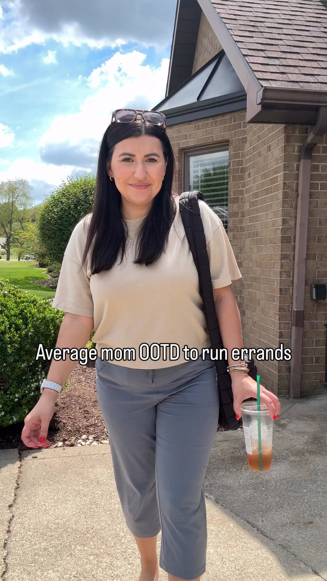 Average mom OOTD! I wear a medium in the capris and a large top.
Size down in crocs if you’re a half size.
@crocs 

#LTKgrwm #LTKmomlife #LTKootd