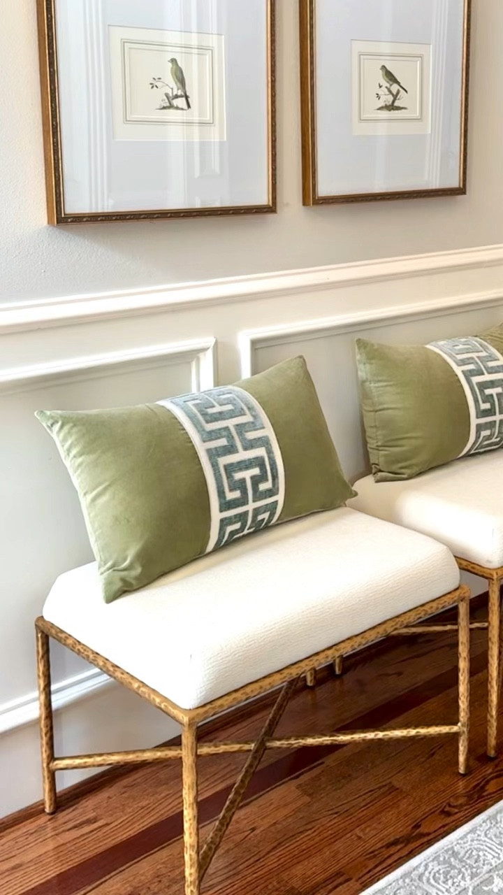 My gorgeous Luxe look for less gold benches are back in stock!! 

#LTKHome