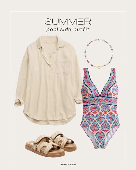 Pool Outfit for Summer 

#LTKStyleTip #LTKSwim