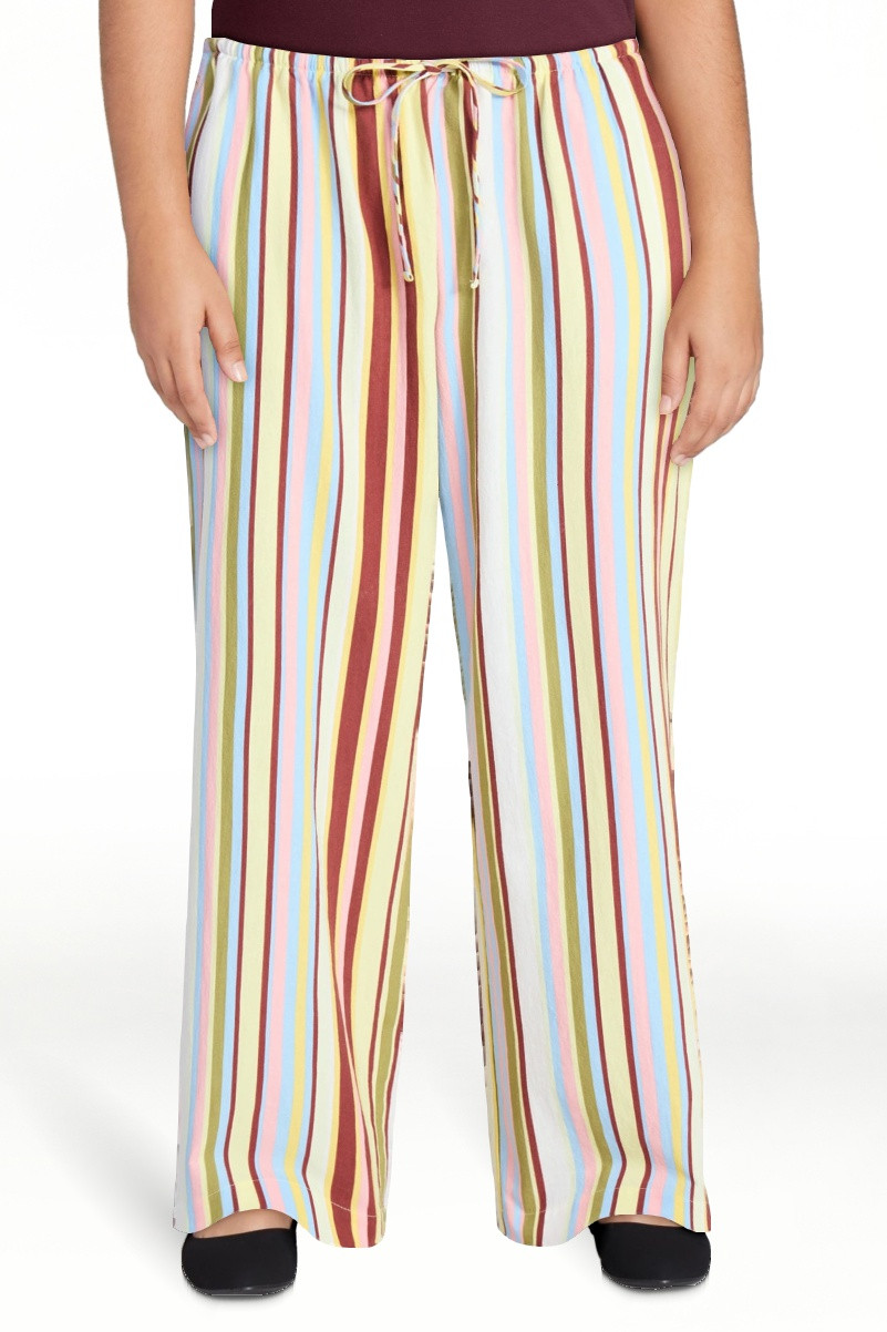 No Boundaries Cotton Pull-On Beach Pants, Women's & Women's Plus XXS-4X | Walmart (US)