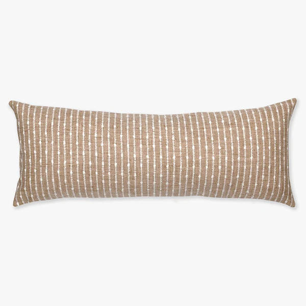 Bardot Lumbar Pillow Cover - Burlap | Colin and Finn