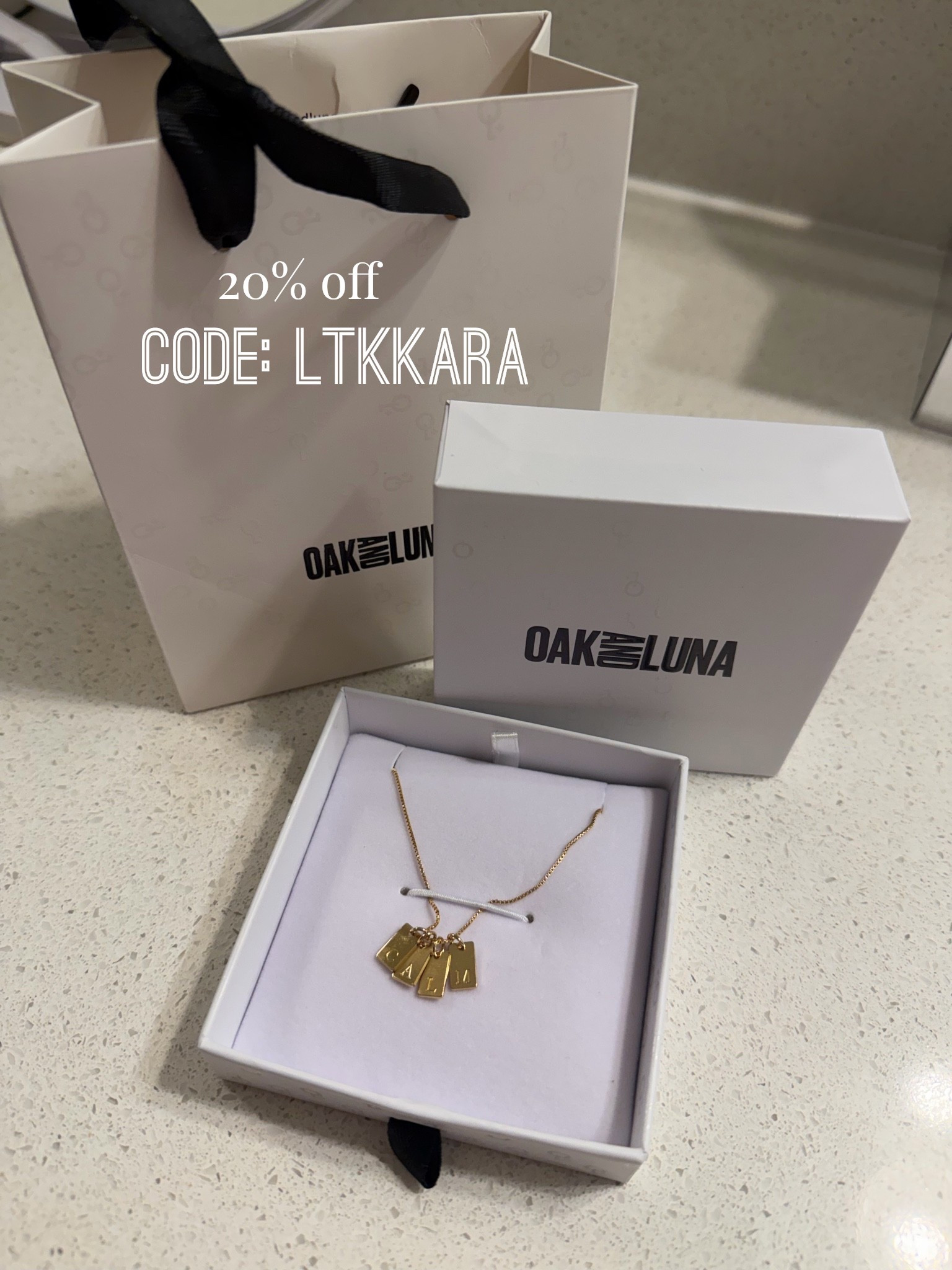 Beautiful initial necklace with all 4 babes on it ✨ code: LTKKARA gives you 20% off until end of June✨ love their jewelry

#LTKmomlife