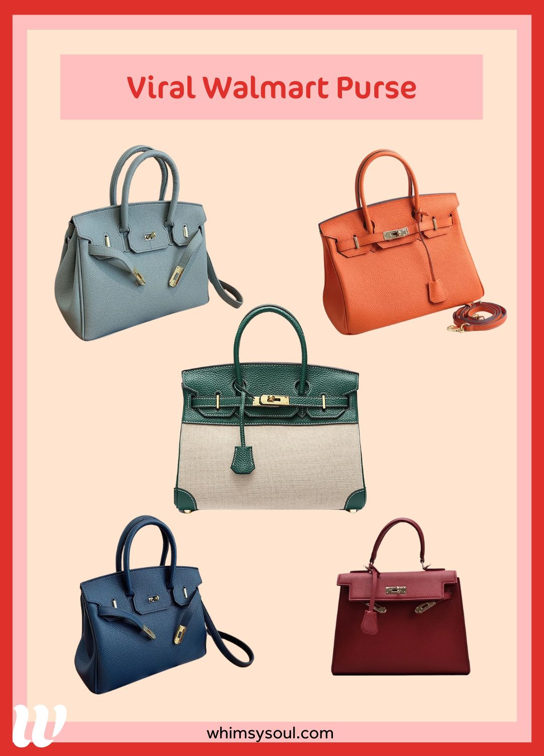 This viral Walmart Birkin dupe is everywhere, and for good reason 👜✨ With its luxe look, chic design, and budget-friendly price, it’s no wonder it’s taking over the fashion world. Get the high-end style without the high-end cost! #ViralFind #WalmartDupe #BirkinStyle 

 #LTKFindsUnder100 #LTKStyleTip #LTKItBag