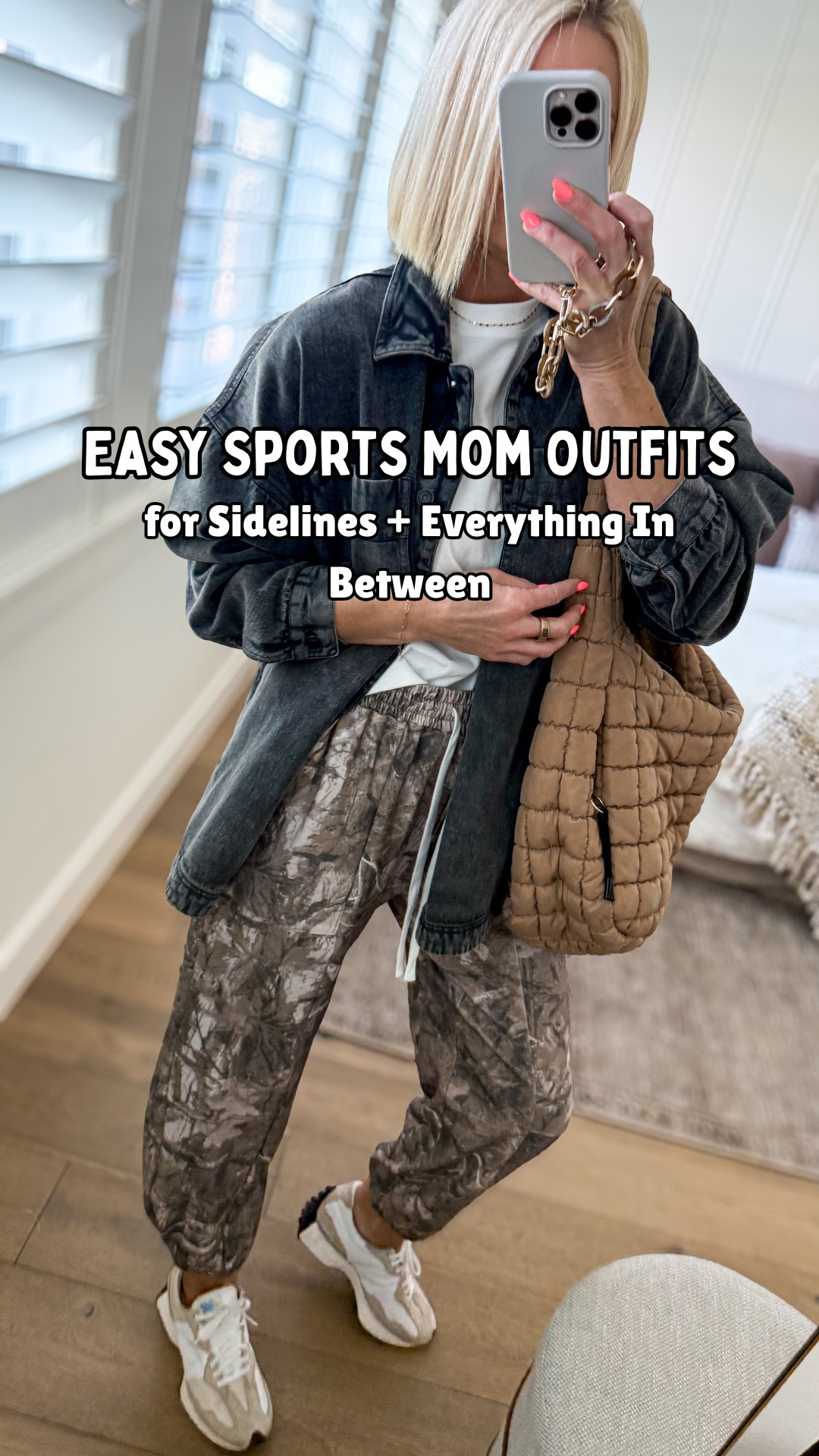 Game day, but make it cute 🙌
Linking my go-to elevated sweats, easy sets, denim, and comfy shoes that actually hold up for long days on the sidelines + running around town. 
Sizing ~
*everything fits tts unless noted…
Size down in black shirt jacket 
All sneakers fit ttss

sports mom outfits, casual elevated style, matching sets, comfy chic outfits, mom style over 40

#LTKgrwm #LTKootd #LTKmomlife