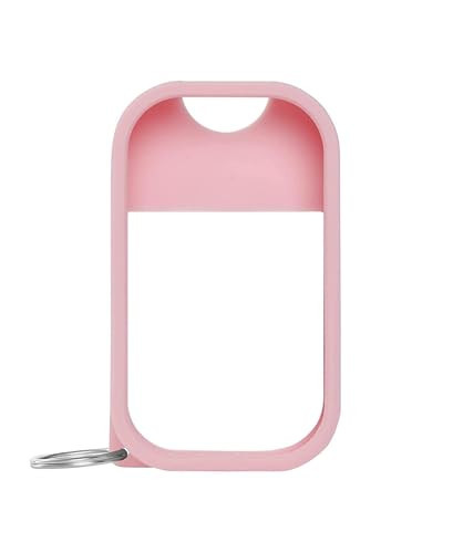 Touchland Hand Sanitizer Mist Case 1FL. OZ., Protective and Stylish Hand Sanitizer Spray Accessory, Silicone Case with Keyring, Bubblegum Pink | Amazon (US)