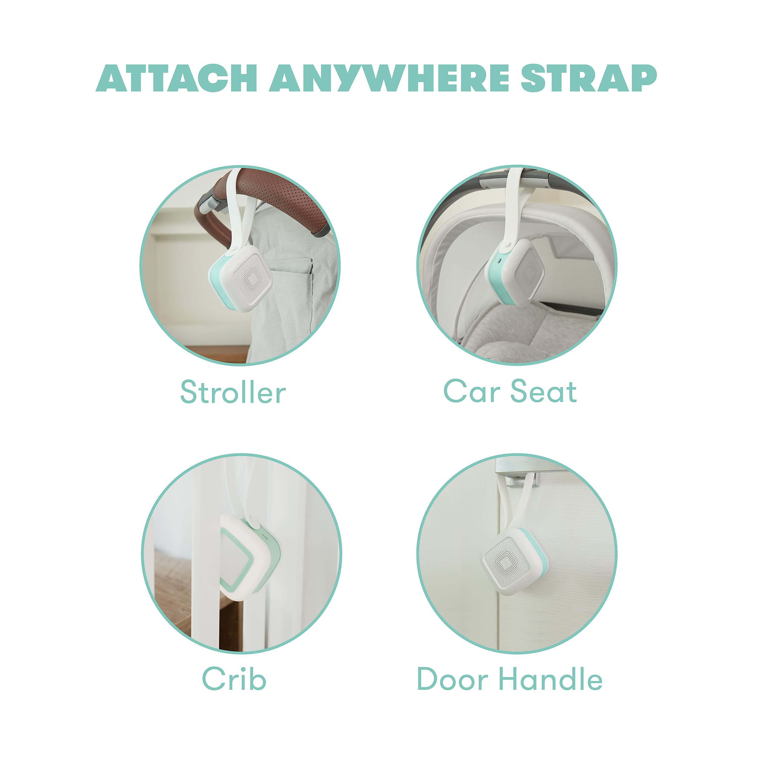 Frida Baby 2-in-1 Portable Sound Machine + Nightlight | White Noise Machine with Soothing Sounds ... | Amazon (US)