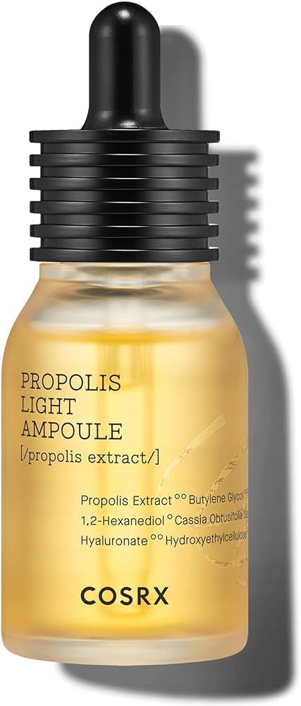 COSRX Propolis Ampoule, Glow Boosting Serum for Face with 73.5% Propolis Extract, 1.01fl.oz/30ml,... | Amazon (US)