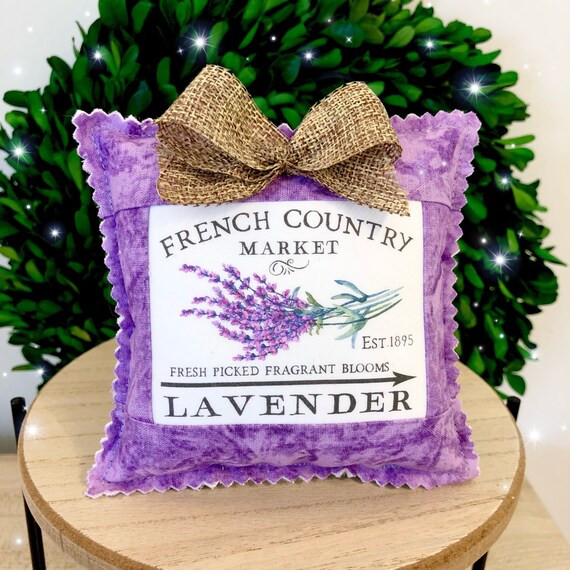Lavender Mini Pillow Lavender Tiered Tray Decor' | Etsy | Etsy (US)