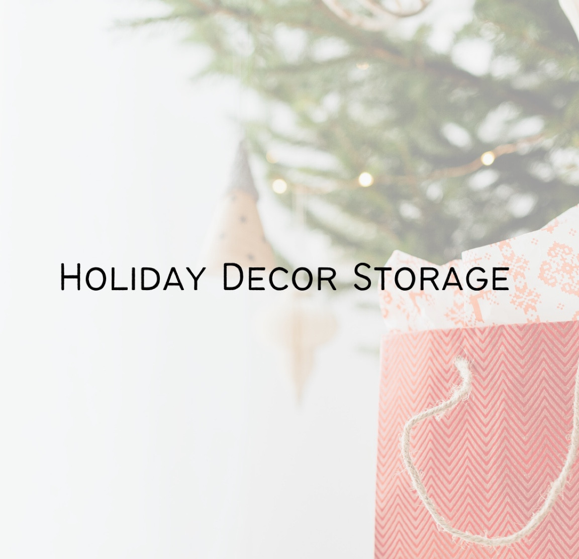 Holiday Storage 

#LTKunder50 #LTKhome #LTKSeasonal