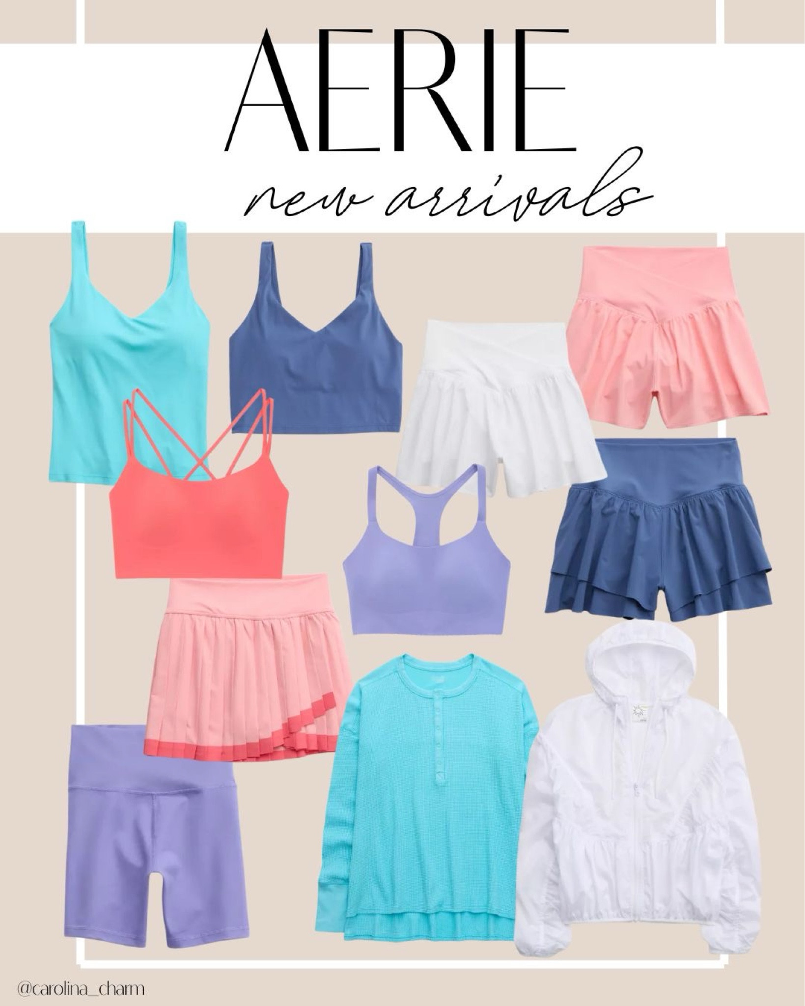 Aerie workout essentials!

Aerie | Athleisure | Workout outfit | Biker shorts | Windbreaker | Sports bra | Tennis skirt 

#LTKfitness #LTKActive #LTKfindsunder50
